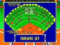 une photo d'Ã©cran de Super Baseball 2020 sur SNK Neo Geo
